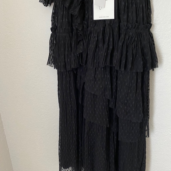 Joie Johnesha wrap-effect tiered pleated dress - Picture 10 of 11